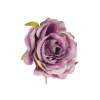 Selyemvirág rózsa fej 8cm s/12  lila