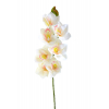 Selyemvirág szálas orchidea 77cm fehér