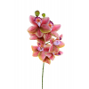 Selyemvirág szálas orchidea 77cm mályva