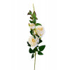 Selyemvirág szálas rózsa 78CM bézs