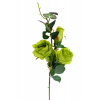 Selyemvirág szálas rózsa 78CM zöld