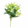 Selyemvirág szamárkenyér 35cm fehér