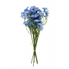 Selyemvirág százszorszép 27cm kék