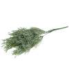 Selyemvirág thuja ág 34cm 5ág hamvas zöld
