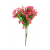 Selyemvirágcsokor 31 cm mini virágokkal pink