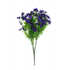 Selyemvirágcsokor 31 cm mini virágokkal s.lila