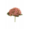 Selyemvirágcsokor dús 30 cm levéllel kötve rózsaszín
