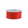 Szalag organza 30mm 30m 03 piros