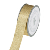 Szalag textil 3,5/10 m csillogó arany