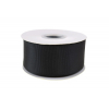 Szalag textil ripsz 3,8cm*20m fekete