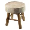 Szék fa 32*39cm natúr