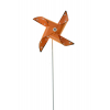 Szélforgó fém 8*42.5*4CM narancs
