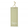 Tábla fa 24*9cm akasztós Relax felirat bézs DK