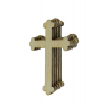 TÁBLA Kereszt cirádás  6*3,7 cm LV