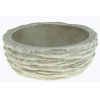 Tál kő kerek 16.5x16.5x6cm szürke
