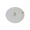 Tányér porcelán fenyőfás D26,5 fehér