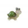 Figura teknős kerámia 13.5*11*11cm zöld