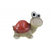 Figura teknős kerámia 23*17,5*18cm piros