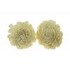Termés Shola Flower 12cm s/2 fehér
