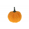 Tök halloween  11CM sárga pöttyös