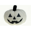 Tök textil D22 H19 halloween fehér