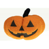Tök textil D25 H20 halloween narancs