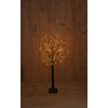 Világító fa dekor LED 120cm fekete