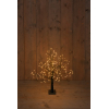 Világító fa dekor LED 60cm fekete