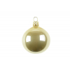 Üveggömb 6cm (db) pearl krém