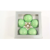 Üveggömb 6cm S/5 pearl v.zöld