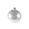 Üveggömb 8cm (db) pearl fehér