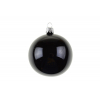 Üveggömb 8cm (db) pearl fekete