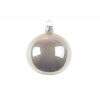 Üveggömb 8cm (db) pearl halvány rózsaszín