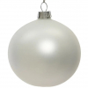 Üveggömb D6 s/6 matt fehér