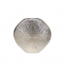 Váza fém 13*4*12cm ezüst