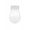 Váza üveg 17-7302B  D23,5 H34,5 pöttyös
