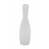 Váza üveg 17-8118A II  D22 H82 fehér
