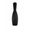 Váza üveg 17-8118A II  D22 H82 fekete