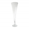 Váza üveg 21-345A D26 H85 V-forma talpas