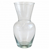 Váza üveg 24cm átlátszó
