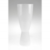 Váza üveg 31-616 D14,5 H33 fehér