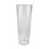 Váza üveg cilinder H45 D17 talpas pohár