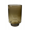 Váza üveg H21 D13,5 barna