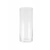 Üveg váza cilinder H30 D12