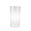 Üveg váza cilinder H30 D15