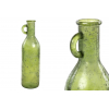 Váza üveg  H50 palack forma zöld