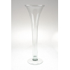 Váza üveg W-139 H40 D14 egyszálas