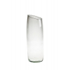 Váza üveg W-336 SKOS H25 D9,5 ferde tetejű