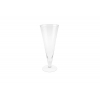 Üveg váza talpas H27 D11 (V-forma)