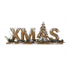 Xmas felirat fa 50x6x20 havas barna